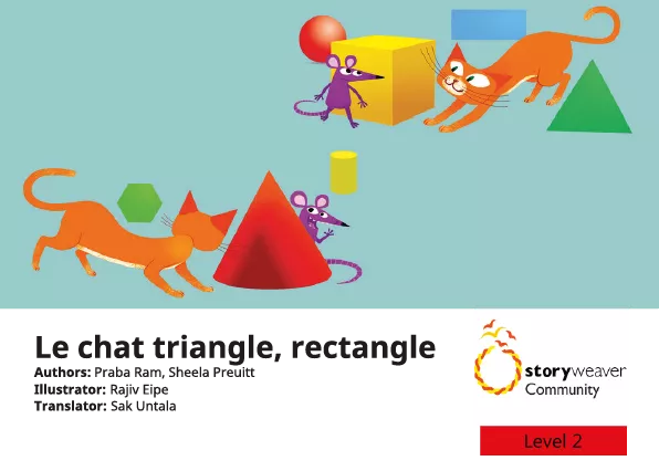 Le chat triangle, rectangle